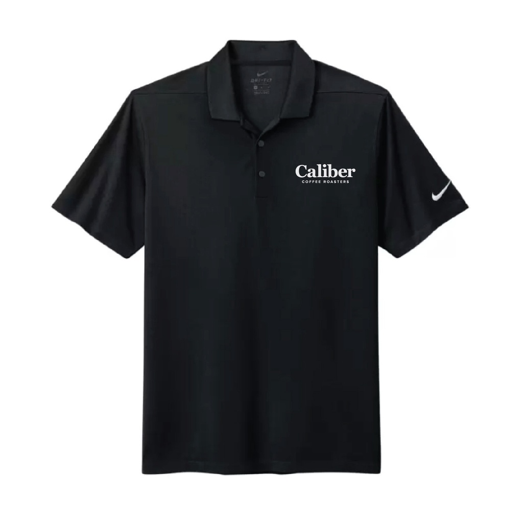 [84033] Caliber Nike Embroidered Logo Polo T-Shirt Black X-Large
