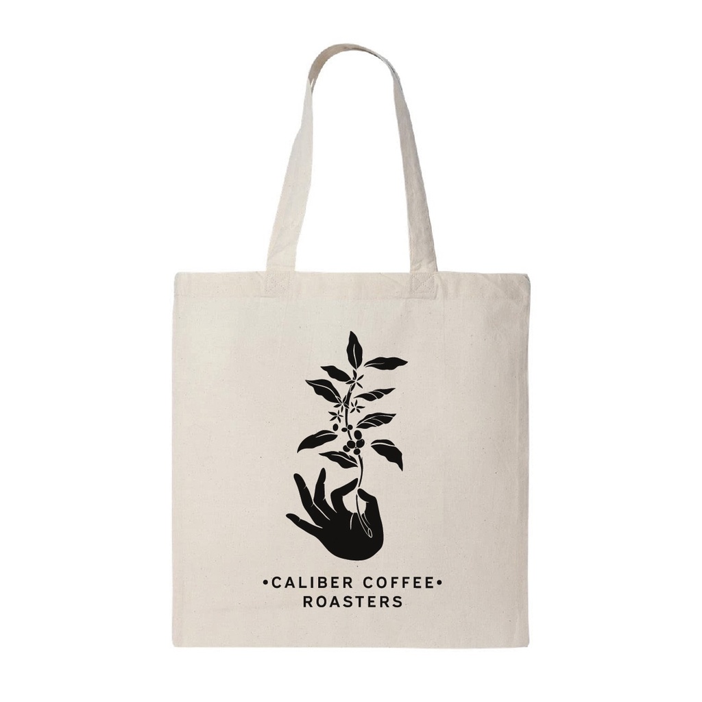 Perk Point Reward - Caliber 100% Cotton Natural Tote Bag