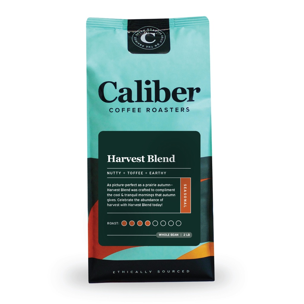 [2-118] Caliber Harvest Blend Beans Bag/2 lb